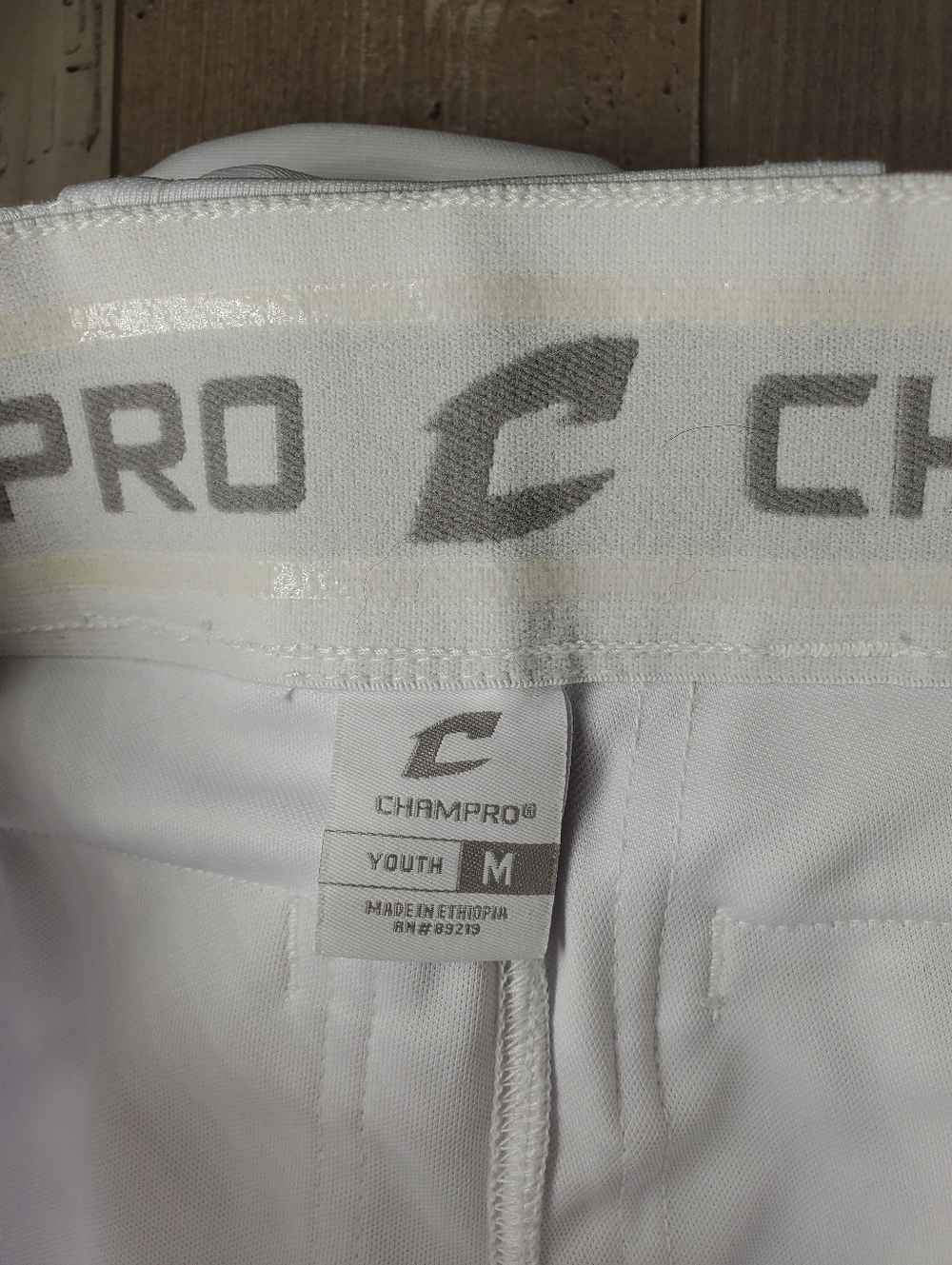 Champro Triple Crown Knicker Youth Baseball Pants White Size Medium - Picture 4 of 13
